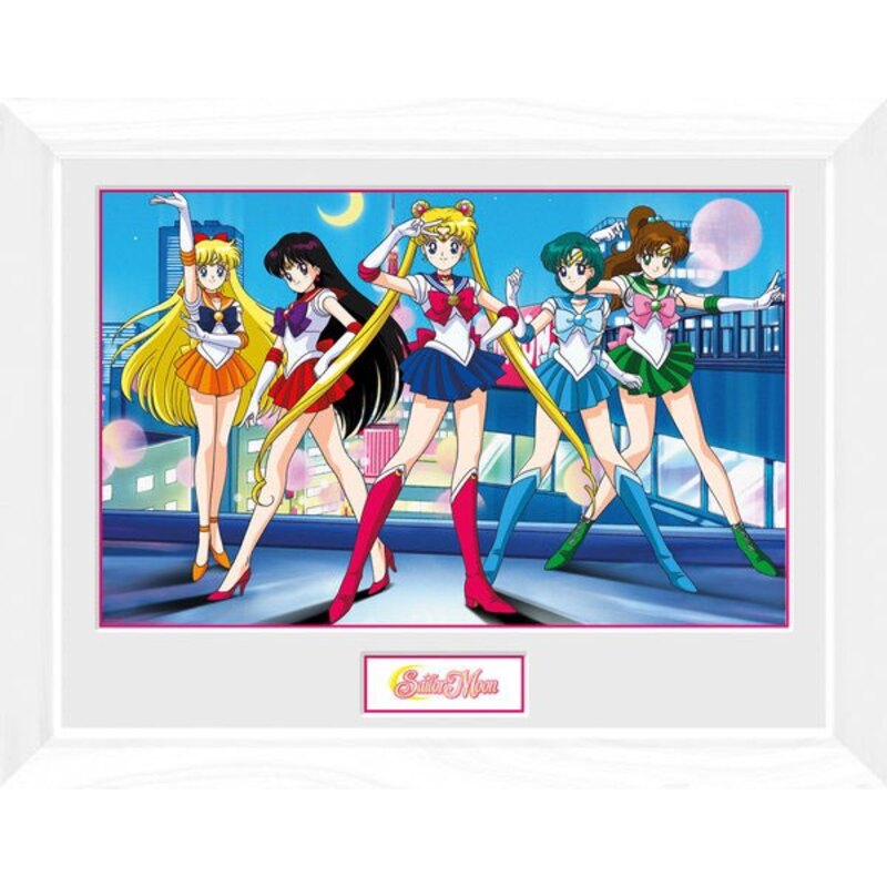 Belle pièce pour déco: Sailor Moon poster encadré Group 45 x 34 cm