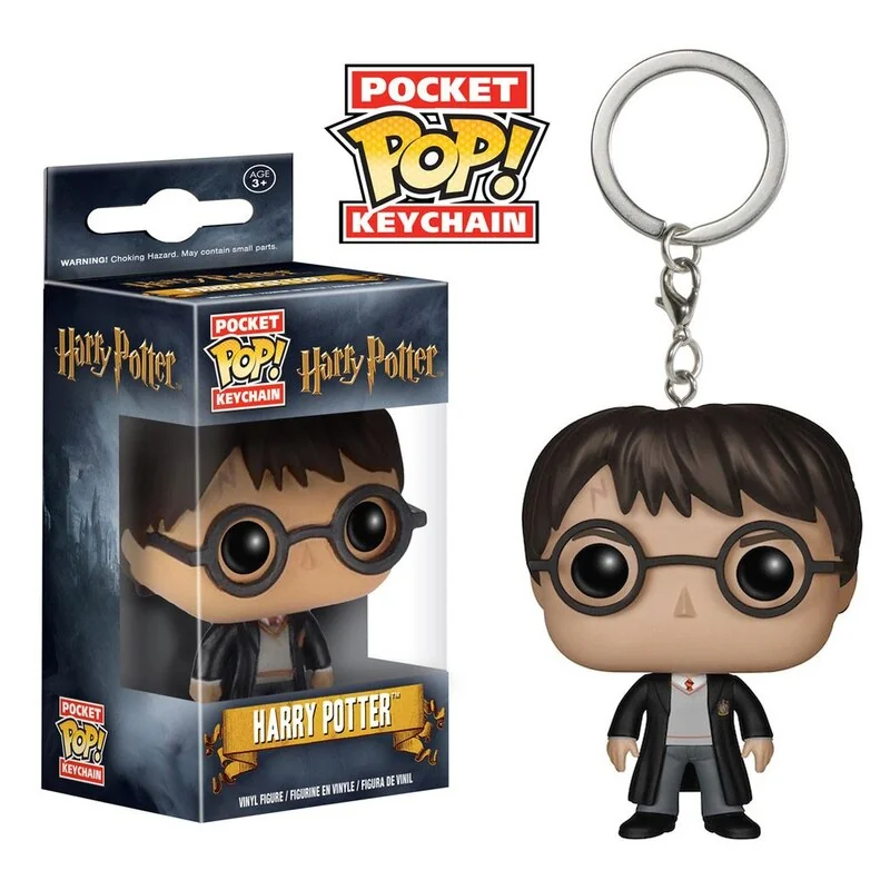 Soignée Déco: Harry Potter porte-clés Pocket POP! Vinyl Harry Potter 4 cm
