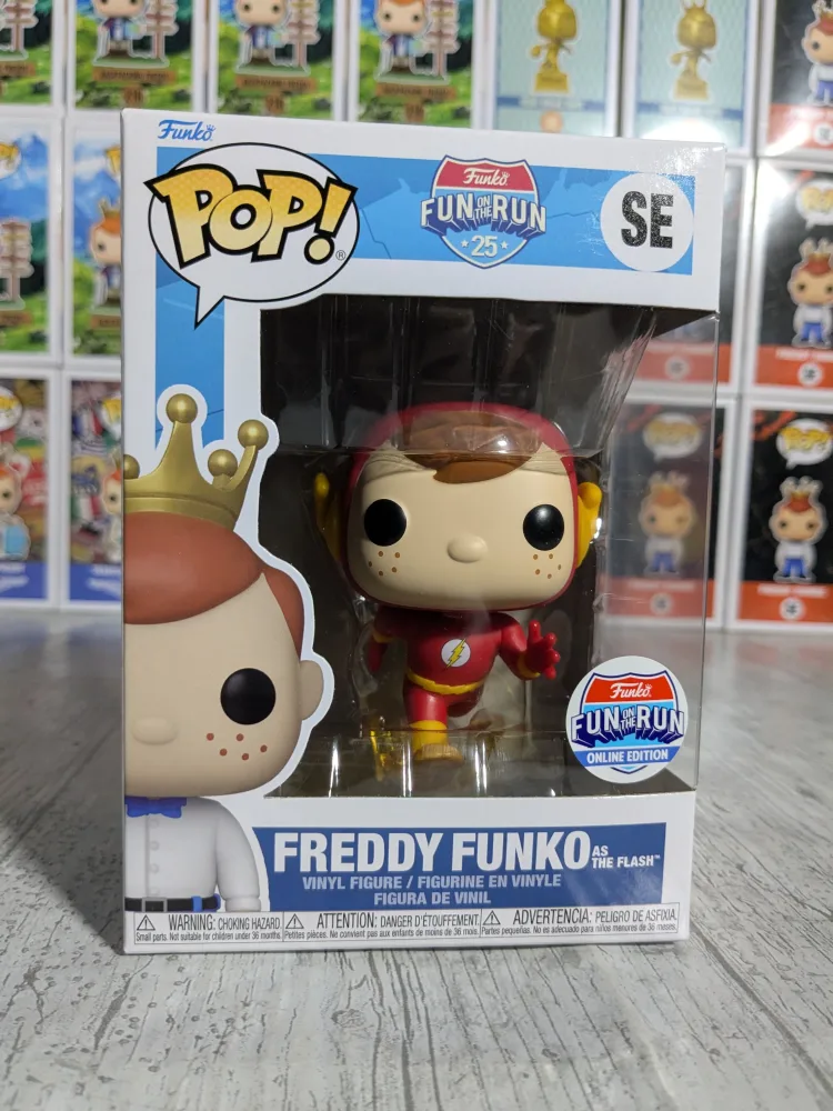 Funko pop SE : Freddy Funko as The Flash Bundle