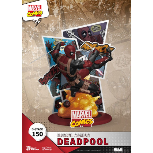 Décoration look soigné: Marvel diorama PVC D-Stage Deadpool 16 cm - BEAST KINGDOM