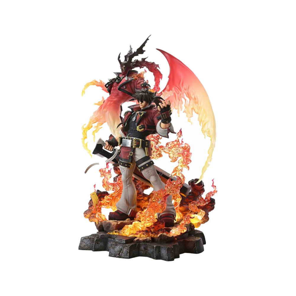 Statue style pop: Guilty Gear Strive statuette Ultimate Premium Masterline Series 1/4 Sol Badguy Version 82 cm
