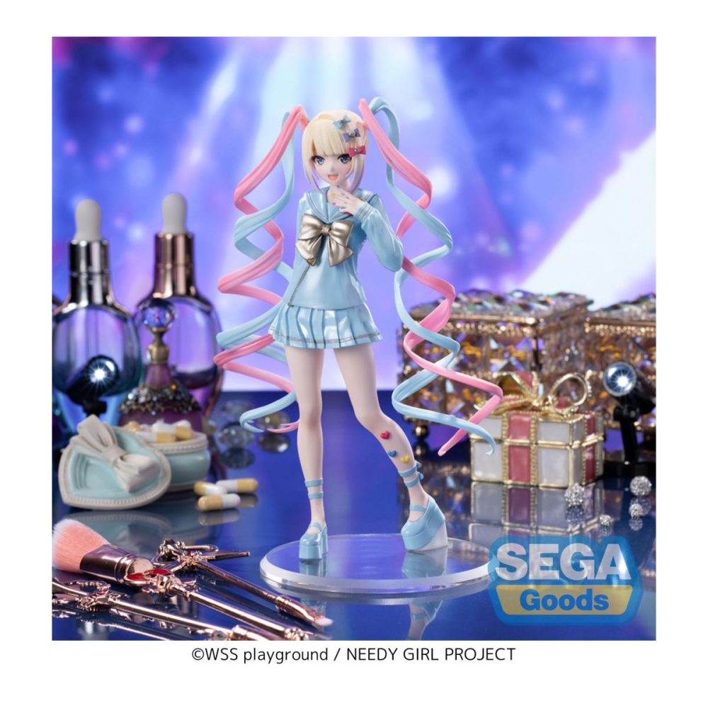 Modèle déco pour collection: NEEDY STREAMER OVERLOAD - OMG kawaii Angel - Figurine Luminasta 18cm