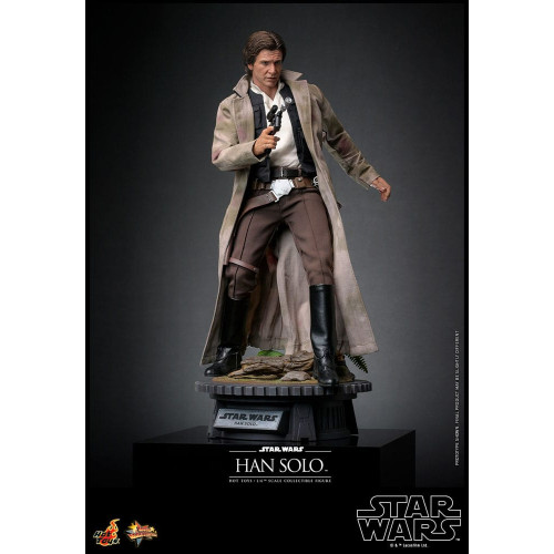 Jolie Décoration: HotToys MMS740 Star Wars VI Le Retour du Jedi Figurine 1/6 Han Solo 30cm