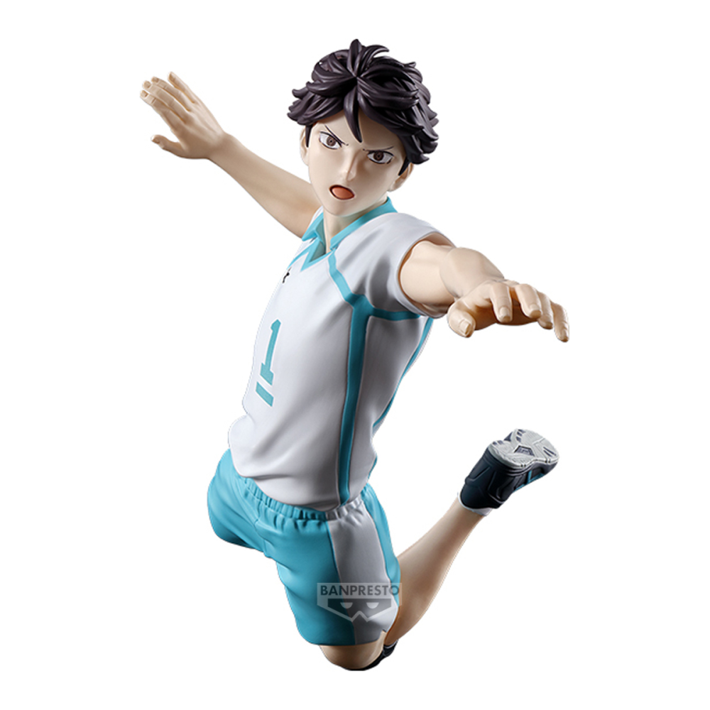 Style style rétro: HAIKYU!! - Toru Oikawa - Figurine Posing 16cm