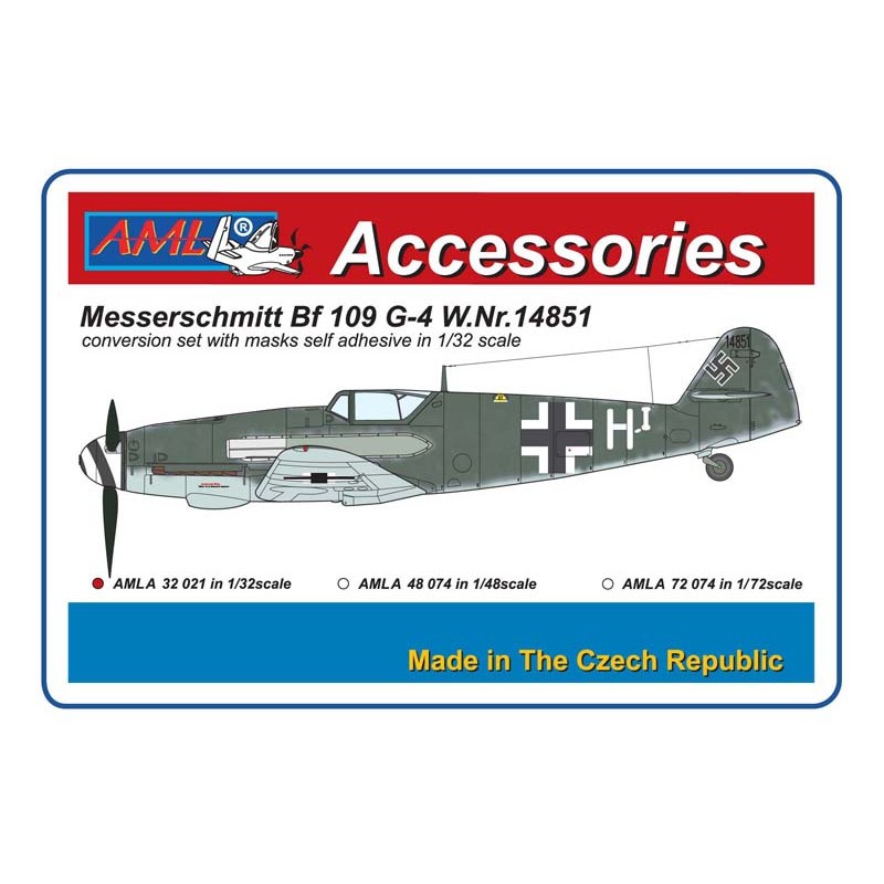 Déco pour déco: Accessoire Messerschmitt Bf-109G-4 W.Nr14851