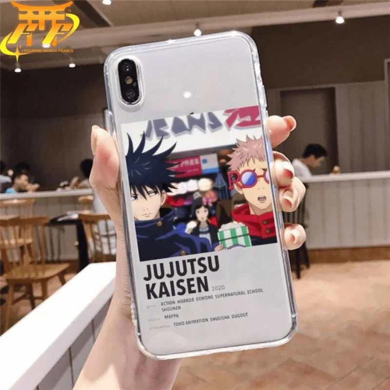 Pièce style pop: Coque iPhone Yuji Itadori et Megumi Fushiguro - Jujutsu Kaisen™