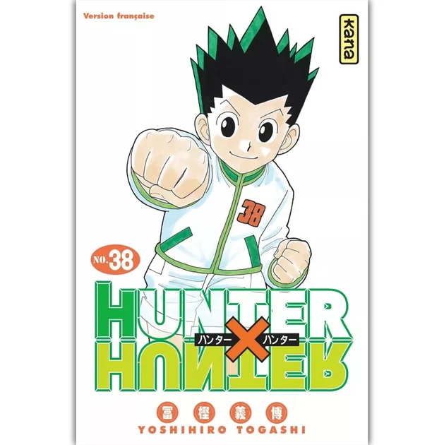Moderne Design pour vitrine: Hunter x Hunter - Tome 38