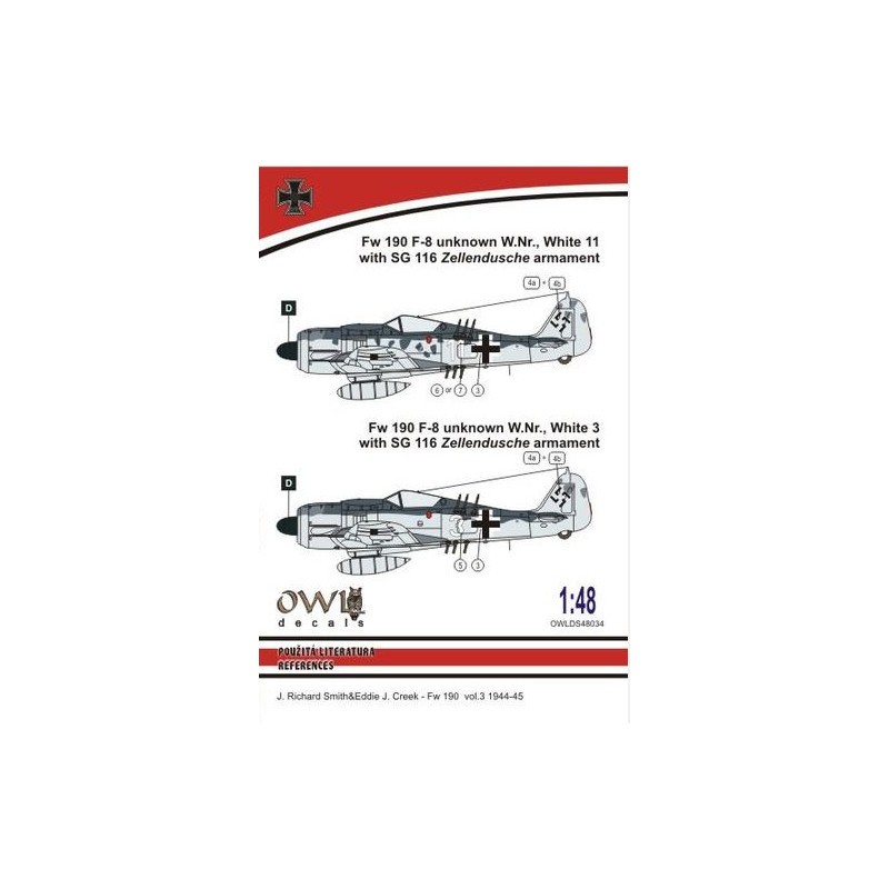 Artistique Statue: Décal Armement Focke-Wulf Fw-190F-8 SG 116