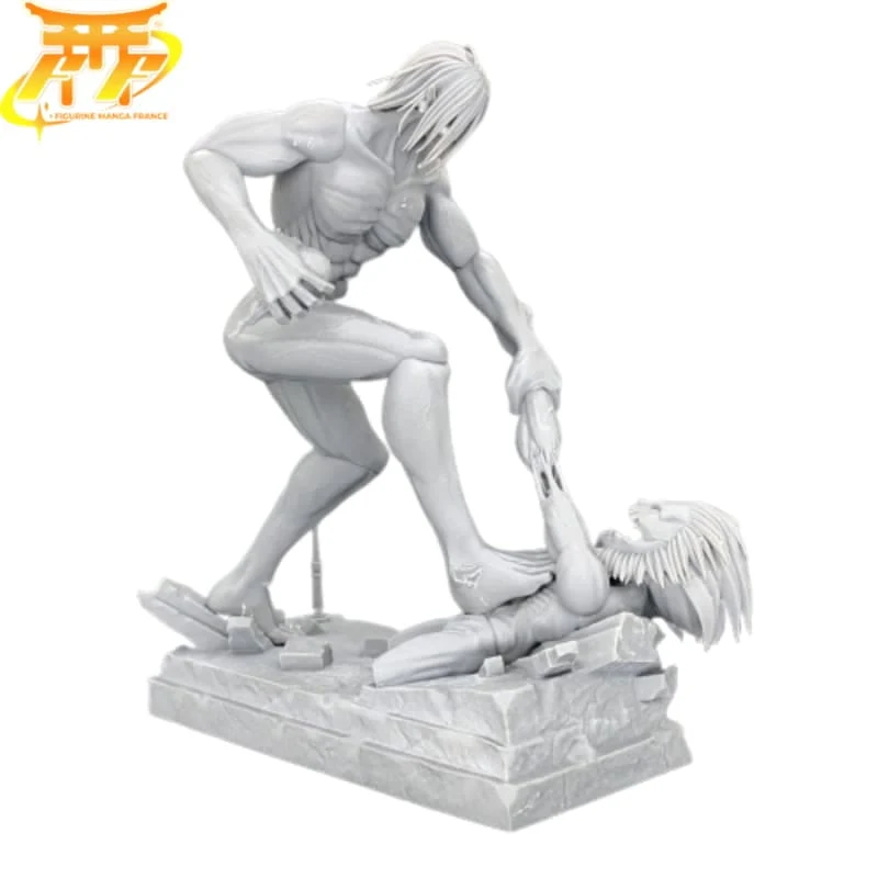 Artistique Modèle: Figurine en résine du Titan Assaillant vs Titan Mâchoire - Attaque des Titans™