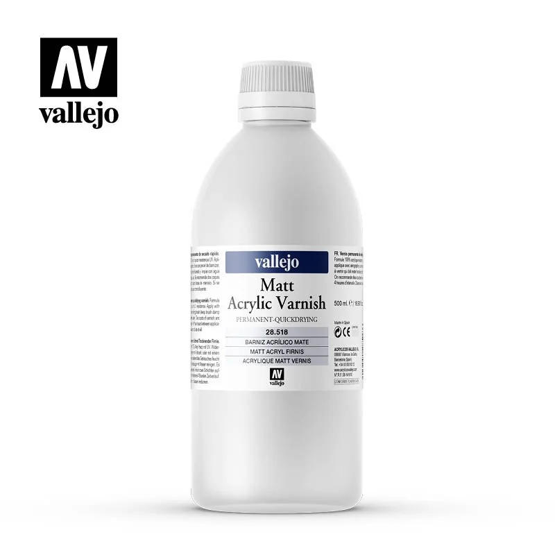 Pour cadeau: Peinture Vernis mat auxiliaire 500ml 28518
