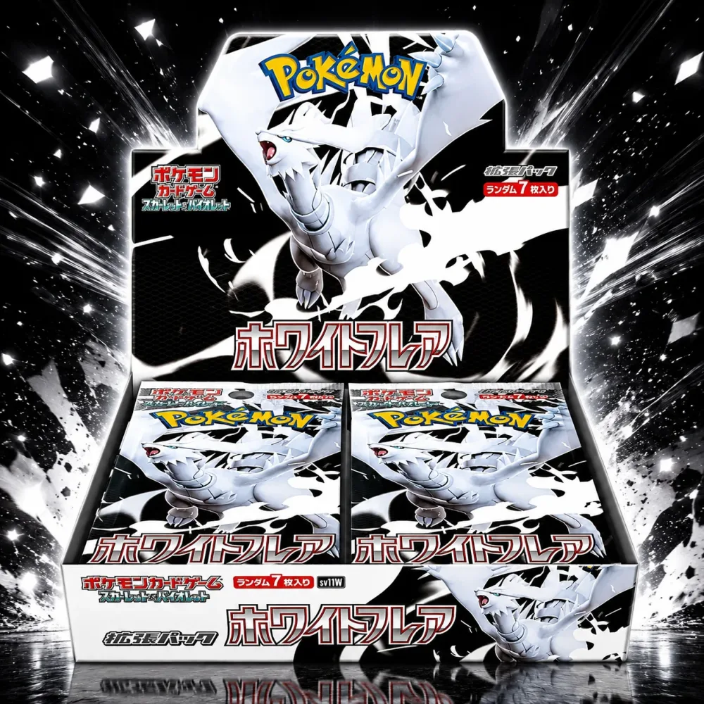 Déco pour bureau: Display Pokémon Cards SV11W White Flare - Japanese Edition