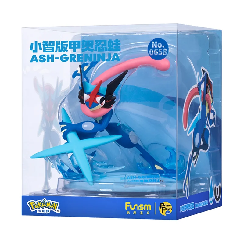 Compacte Miniature: Figurine Pokemon Funism Prime Figure Mini Greninja Amphinobi 10cm