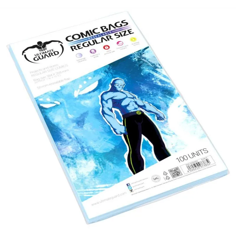 Classique Style format compact: Ultimate Guard pochettes comics refermables (Regular Size) (100)