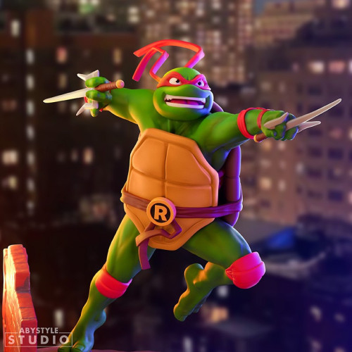 Soignée Miniature à exposer: Tortues Ninja Figurine 1/10 Raphaël 21cm Teenage Mutant Ninja Turtles - ABYSTYLE