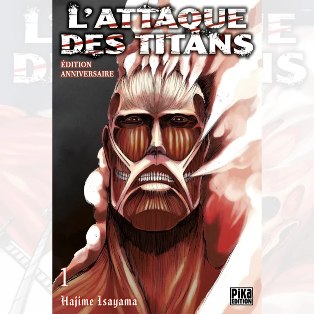Déco look original: L'Attaque Des Titans - Tome 01 - Édition Anniversaire