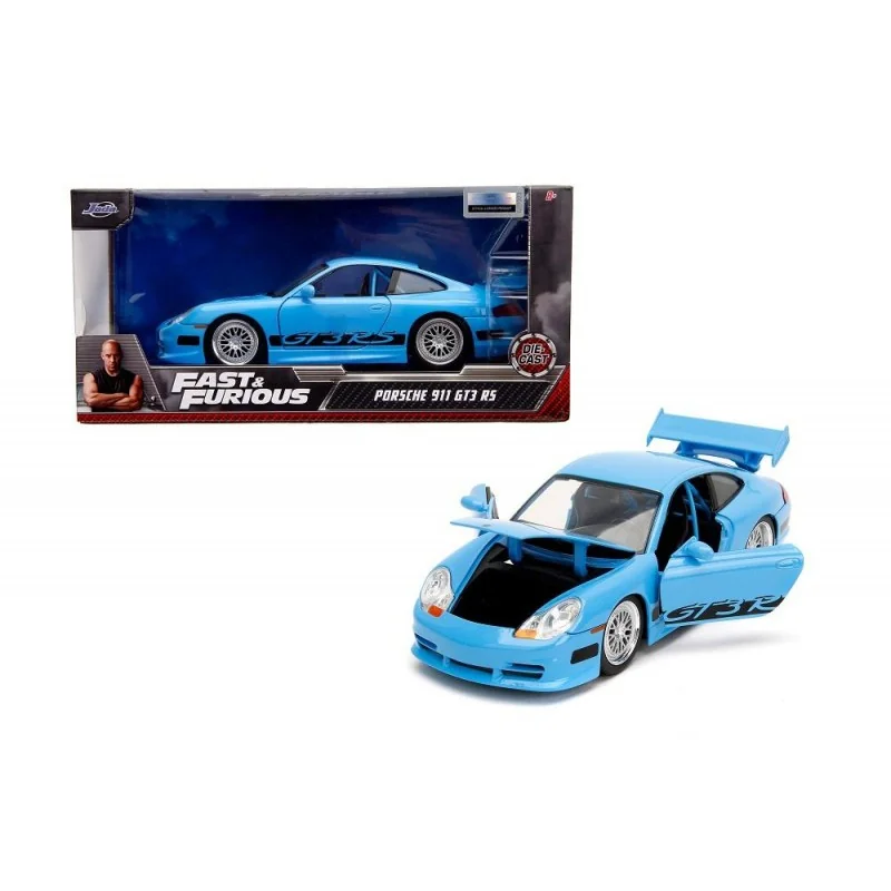 Pop Création: Figurine FAST & FURIOUS - Brian's Porsche 911 GT3 RS - 1:24