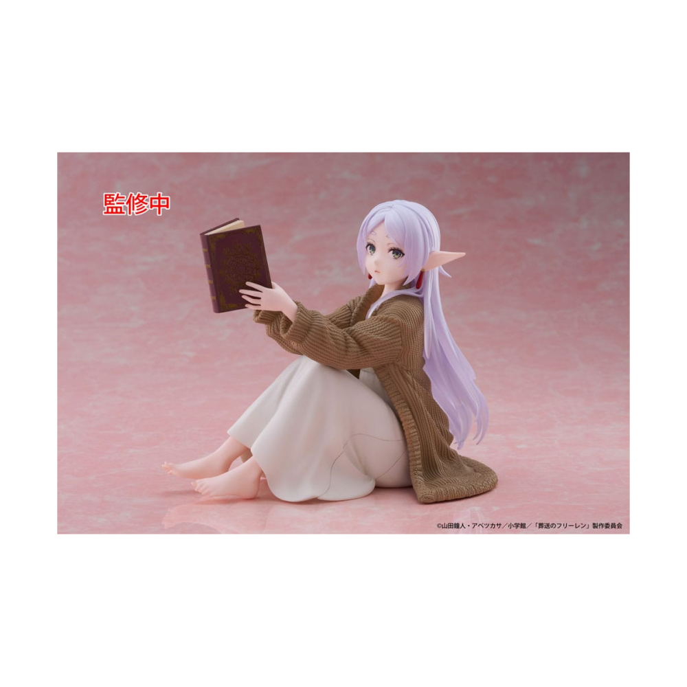 Miniature à exposer: Figurine Frieren: Beyond Journey's End - Desktop Cute Figure Frieren Roomwear 13cm