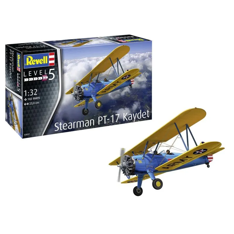 Classique Pièce pour déco: Maquette Stearman pt-17 kaydet