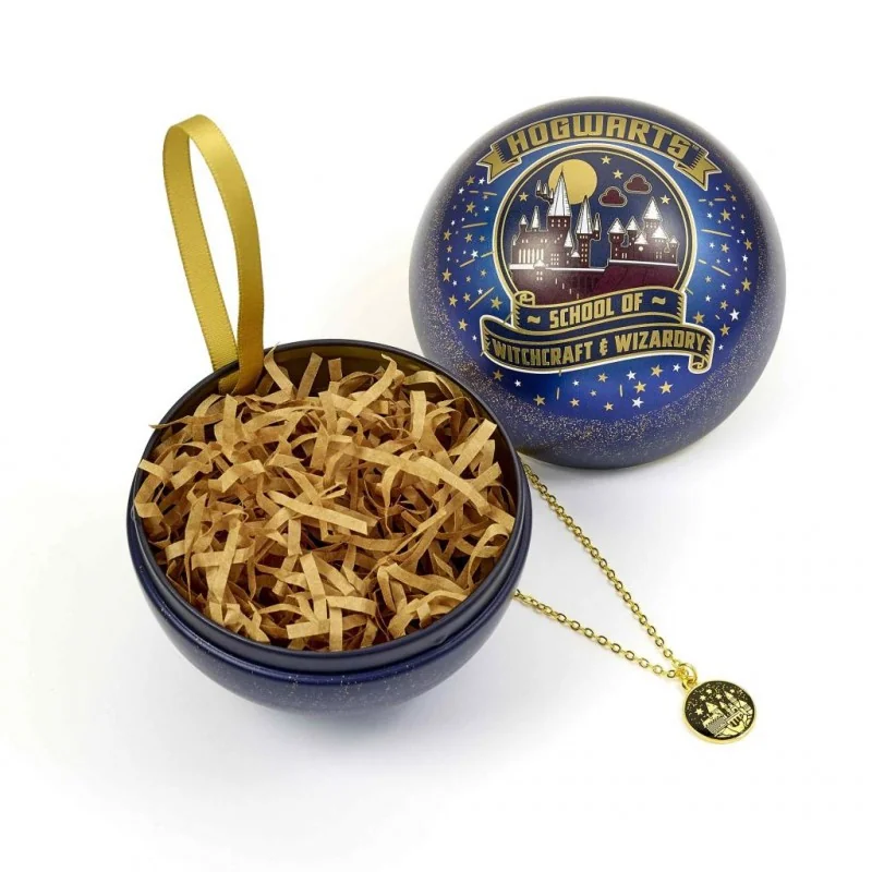 Créative Collection: Bijou HARRY POTTER - Boules de Noël Cadeau - Collier de Poudlard