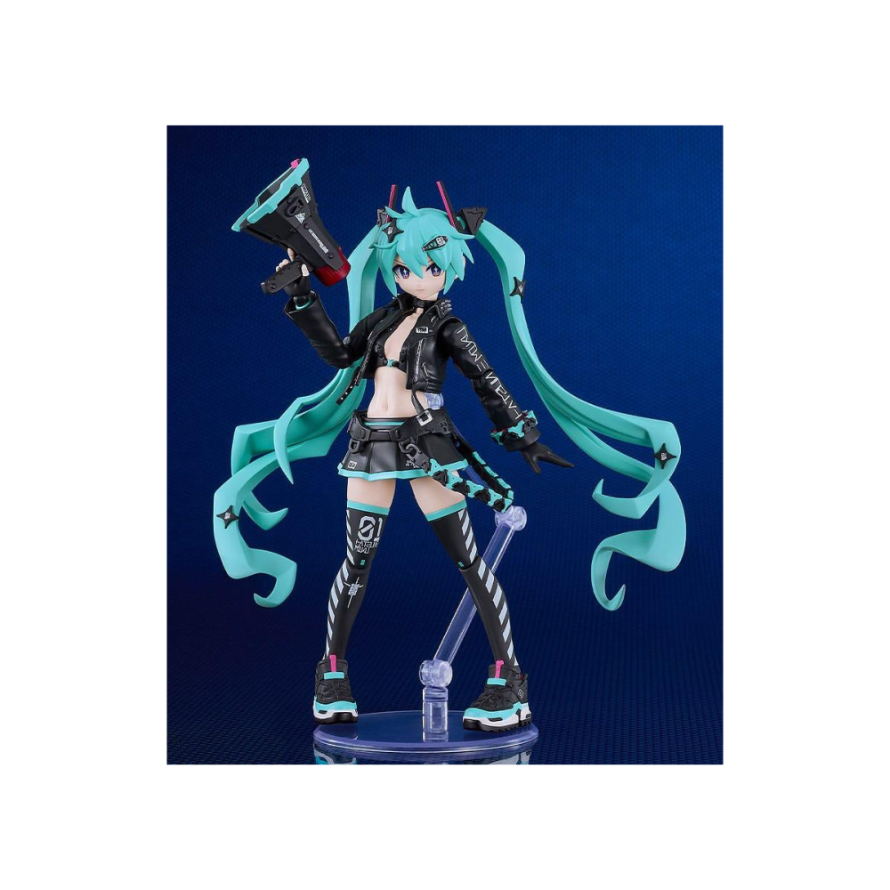 À exposer: HATSUNE MIKU - Chuocho Tactical Craft - Figurine Plamatea 15cm