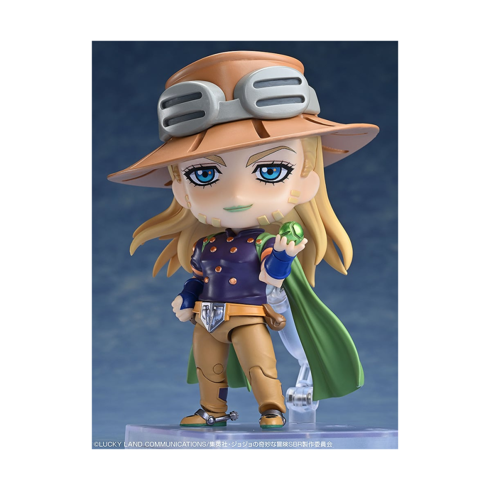 Jolie miniature pour bureau: JOJO PART 7 - Gyro Zeppeli - Figurine Nendoroid 10cm