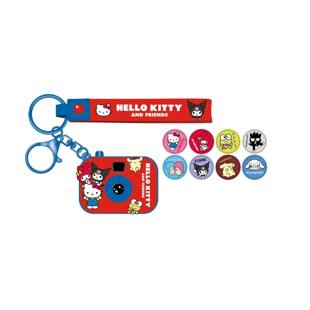 Univers pour déco: HELLO KITTY & Friends - Porte-clés Projecteurs avec 8 images