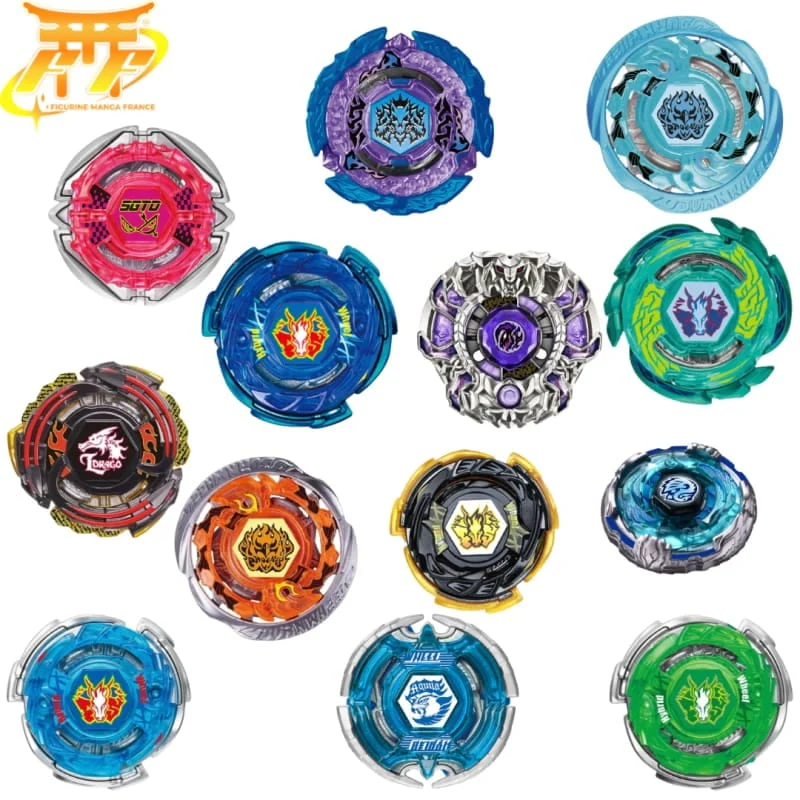 Vitrine esprit déco: Toupies Metal Fury - Beyblade Metal Fusion™