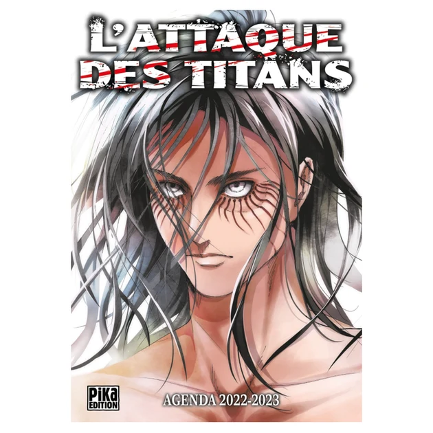 Classique Pièce look original: L'Attaque Des Titans - Agenda 2022/2023
