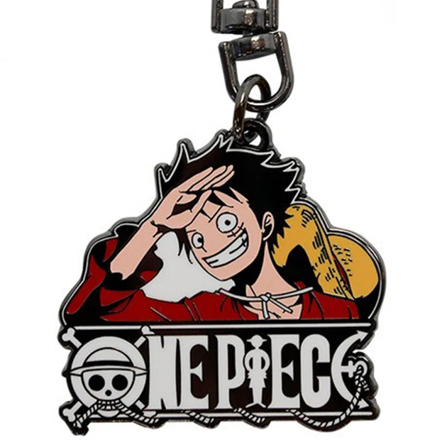 Moderne Objet: One Piece - Porte-clés Métal - Monkey D. Luffy Shin Sekaï