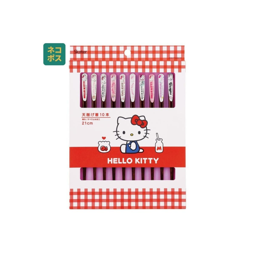 Compacte Collection: HELLO KITTY - Set de 10 baguettes à collectionner 21cm
