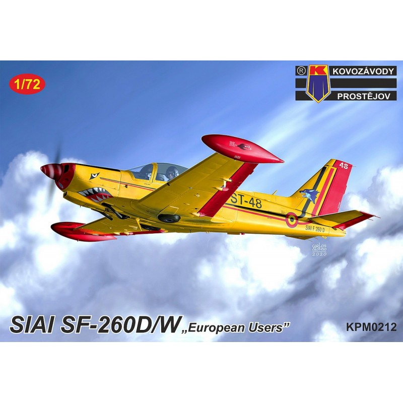 Classique Style format compact: Maquette SIAI SF-260D/W « Utilisateurs européens »