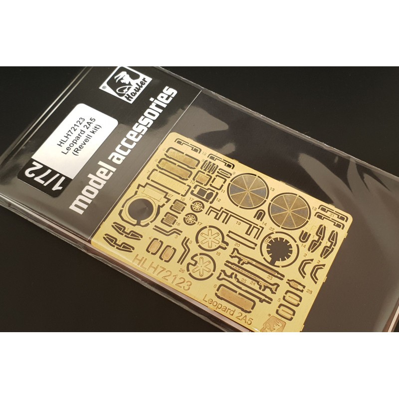 Modèle collection pour bureau: Accessoire Leopard 2A5 (conçu pour être utilisé avec les kits Revell)