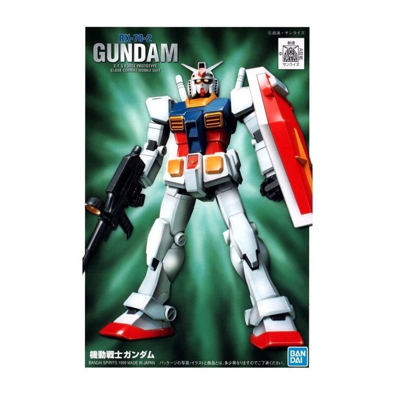 Pièce déco style geek: Gunpla Gundam – Maquette FG 1/144 RX-78-2