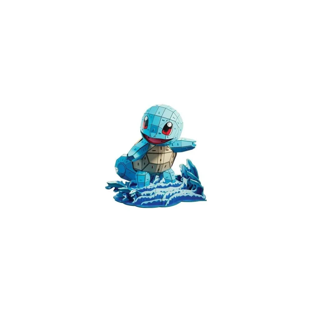 Détaillée Figurine: Pokémon - Puzzle 4D Build Carapuce