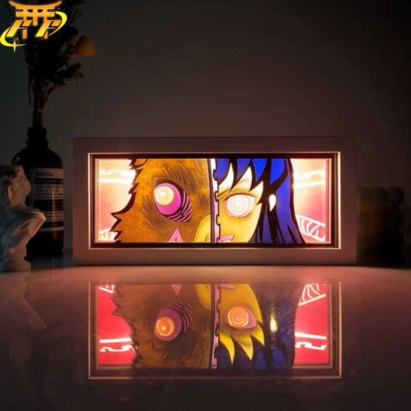 Créative Design: Lampe veilleuse 3D Inosuke Hashibira - Demon Slayer™