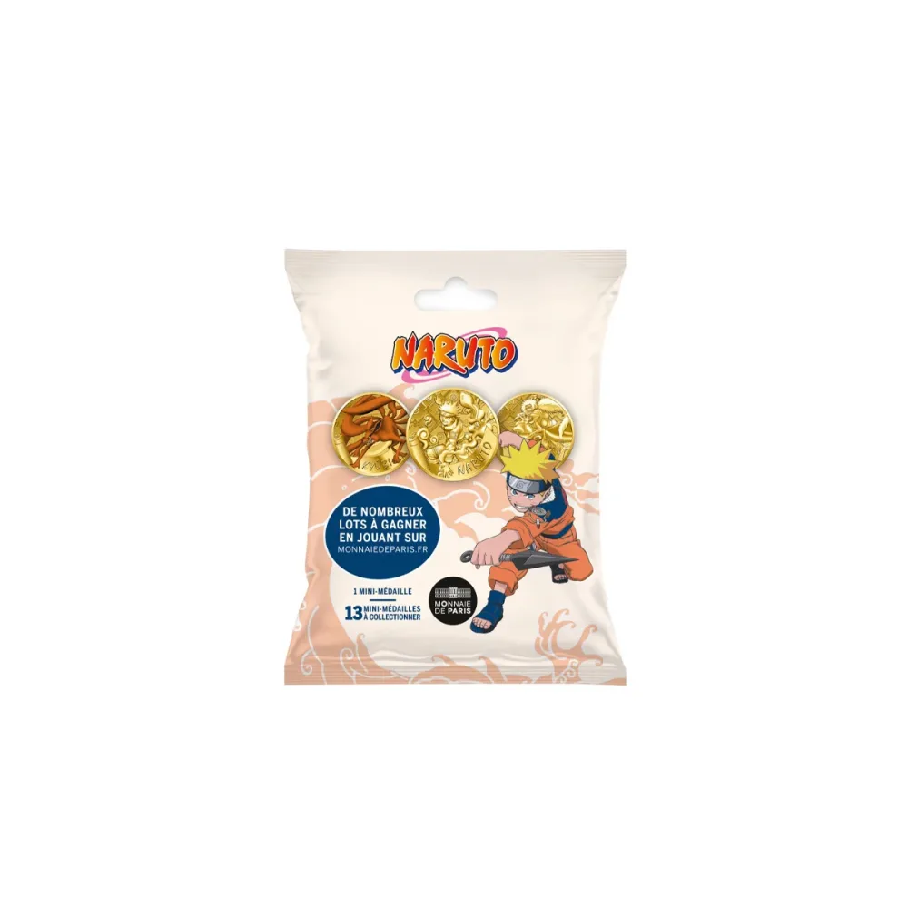 Collection format compact: Naruto Monnaie De Paris Medaille Pochette Surprise Unitaire