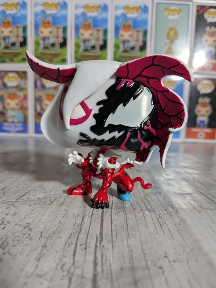 Funko pop Marvel Comics #1435 - Carnage Ghost Spider (Opened)