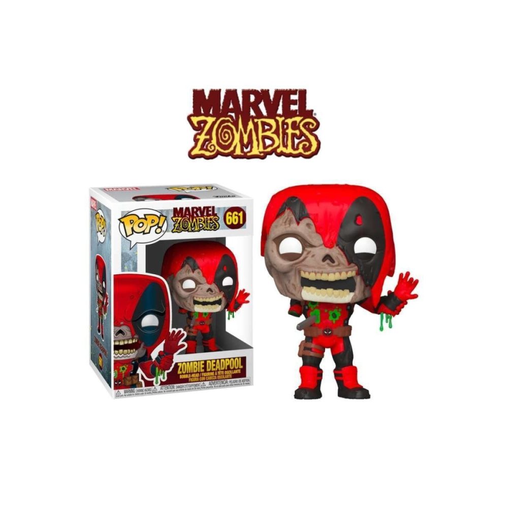 Originale Objet vitrine déco: POP ! Marvel Zombie Deadpool 661