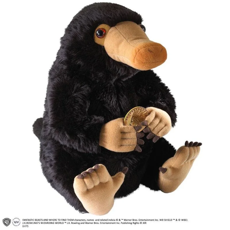 Jolie miniature à exposer: Les Animaux fantastiques peluche Collectors Niffler 33 cm