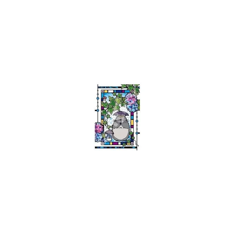 Vitrine style geek: Puzzle TOTORO UMBRELLA 126PCS STAINED GLASS PUZ