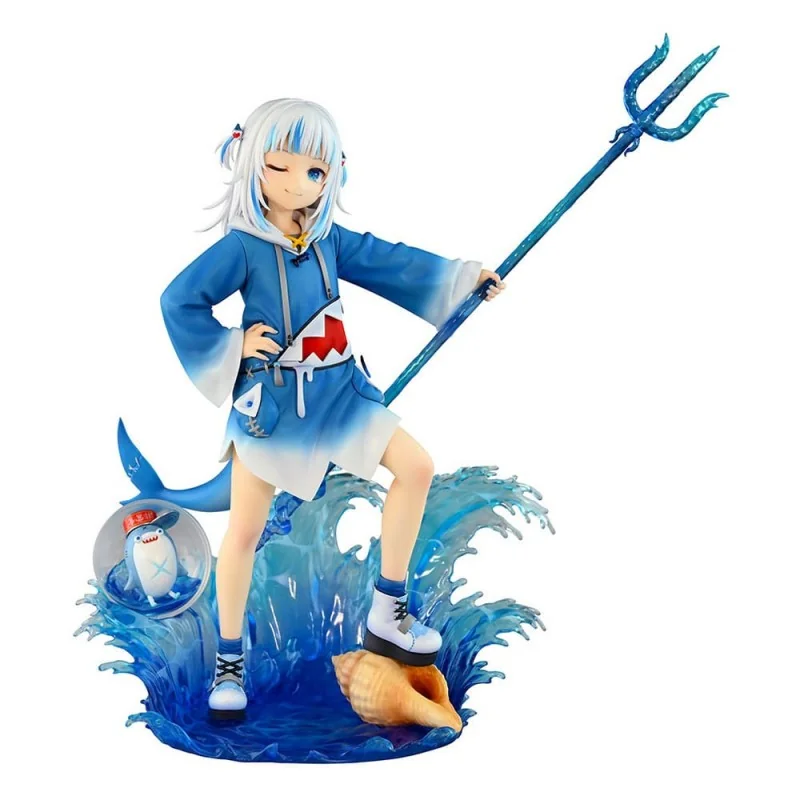 Belle déco pour étagère: Figurine Hololive Production Myth Gawr Gura 24 cm
