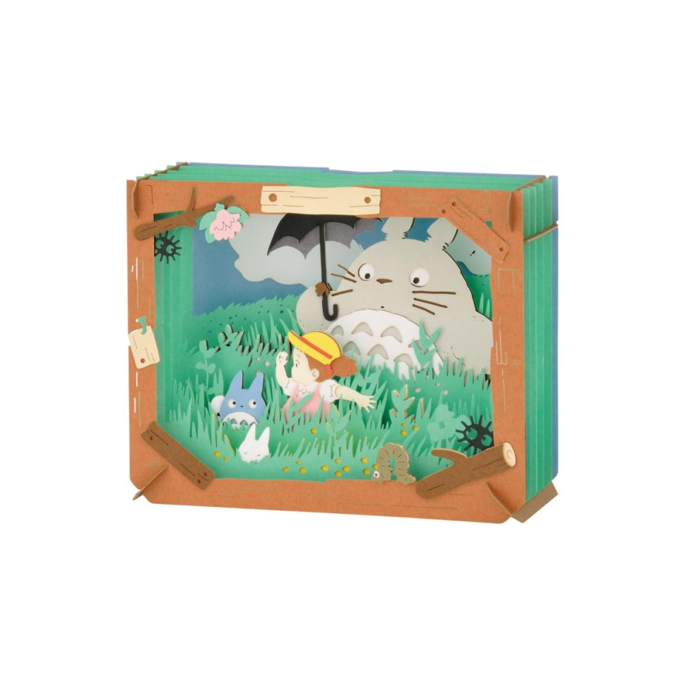Pièce belle présence: Puzzle MON VOISIN TOTORO - Totoro dans les prés - Théâtre de papier