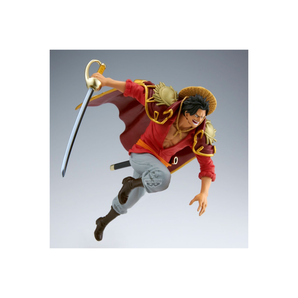Jolie miniature pour cadeau: Figurine One piece - battle record collection - gol d.roger