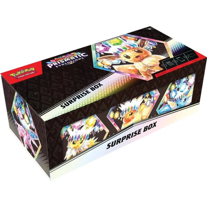 Sympa Création: Pokémon TCG Scarlet & Violet 8.5 Prismatic Evolutions Surprise Box *ANGLAIS*