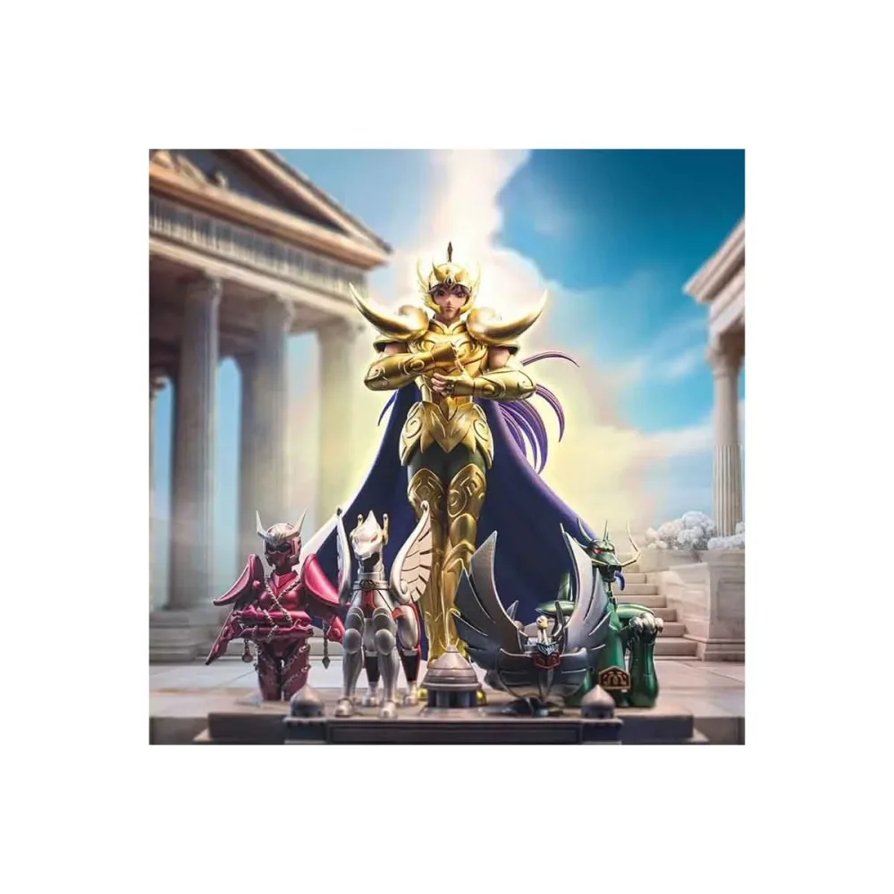 À offrir: Saint Seiya - Statue Mu du Belier Art Scale Deluxe - Iron Studio