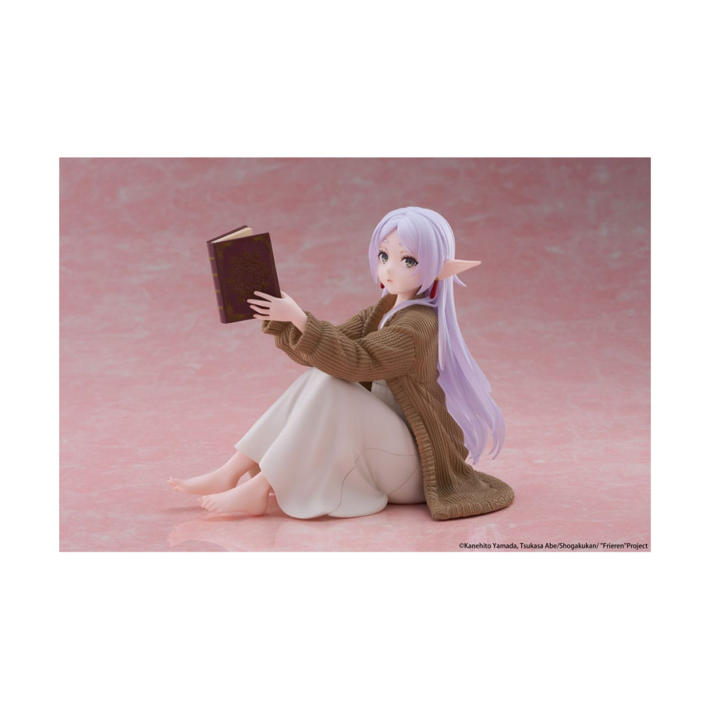 Figurine déco style rétro: Frieren: Beyond Journey's End statuette PVC Desktop Cute Figure Frieren Roomwear Ver. 13 cm