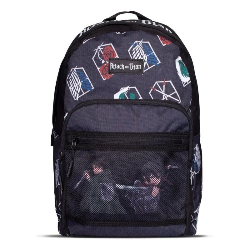 Création esprit déco: Attack on Titan sac à dos Crests