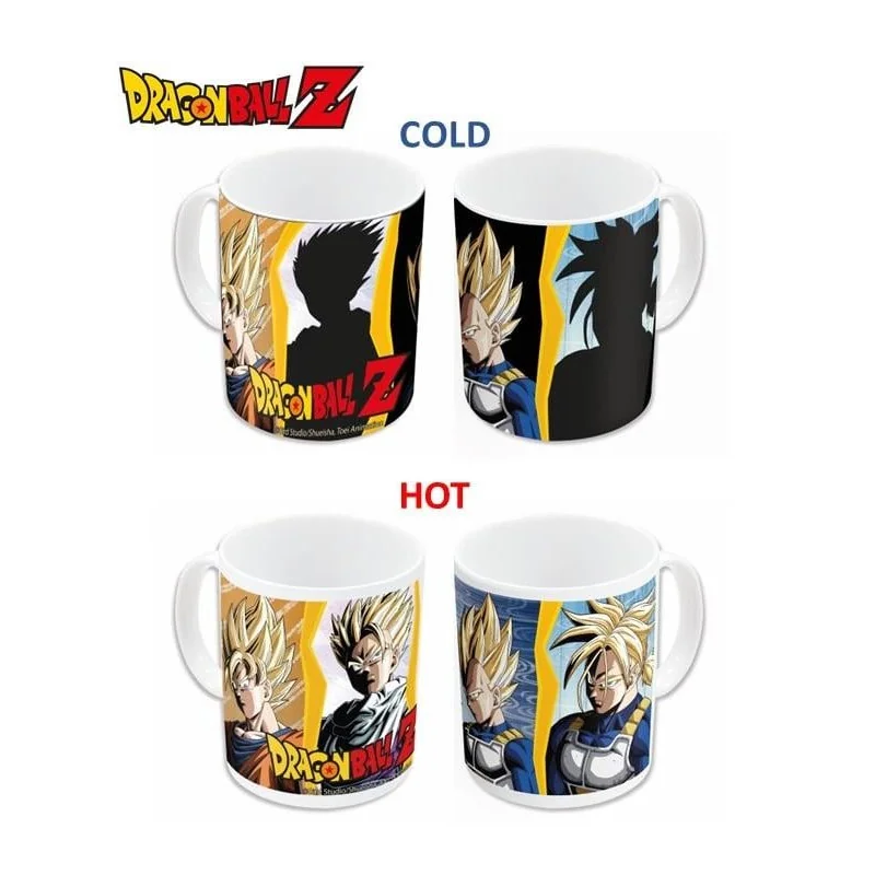 Visuelle Décoration belle présence: DRAGON BALL Z - Vegeta & Goku - Mug Thermoréactif - 325ml