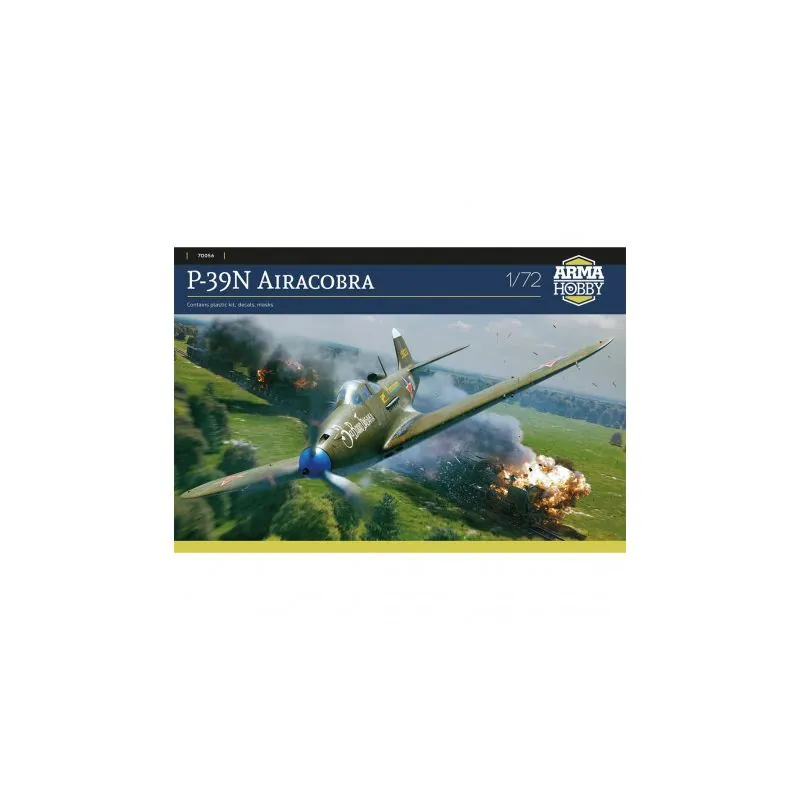 Pop Objet: Maquette d’avion en plastique P-39N Airacobra 1:72