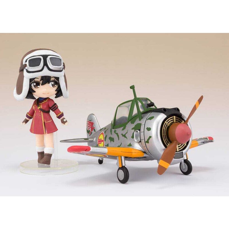 Design esprit collection: The Kotobuki Squadron in The Wilderness figurine Figuarts mini Kylie & Hayabusa 9-13 cm